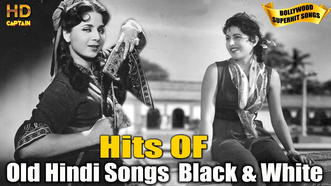 Old Hindi Songs  Black  White  Ultimate Bollywood Hit Songs Jukebox