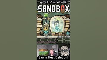 Sauna Heat Deletion Trick In ONI! #oxygennotincluded #sandboxshowcase #gaming