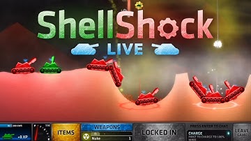 Tripple Nuke Turn! - Over 300 Damage! - Unlocking Mega Nuke! - (ShellShock Live)