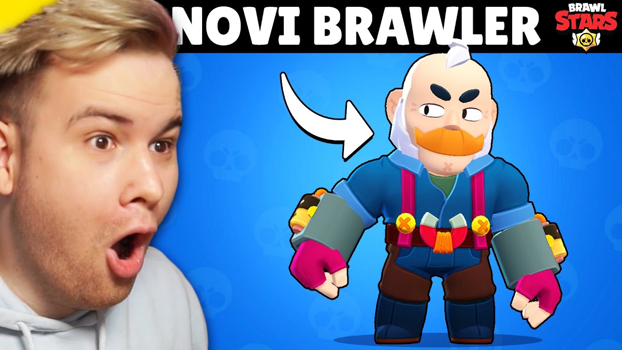 NOVI BRAWLER SAM JE BRUTALAN! Brawl Stars - YouTube