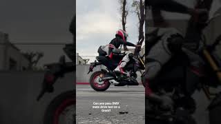 Grom for the DMV bike road test & Still failed￼🤣