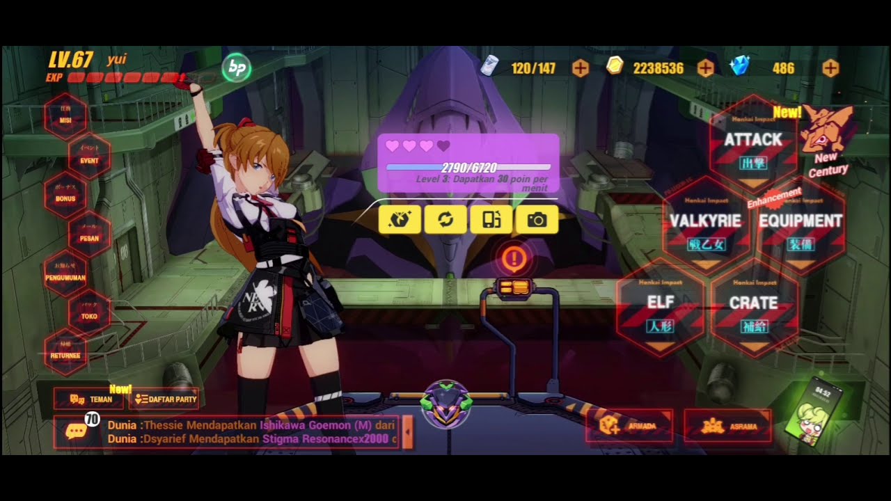 KODE VOUCHER HONKAI IMPACT 3 FEBRUARI 2021 / NEW GIFT CODE HONKAI IMPACT 3 2021 / COUPON CODE