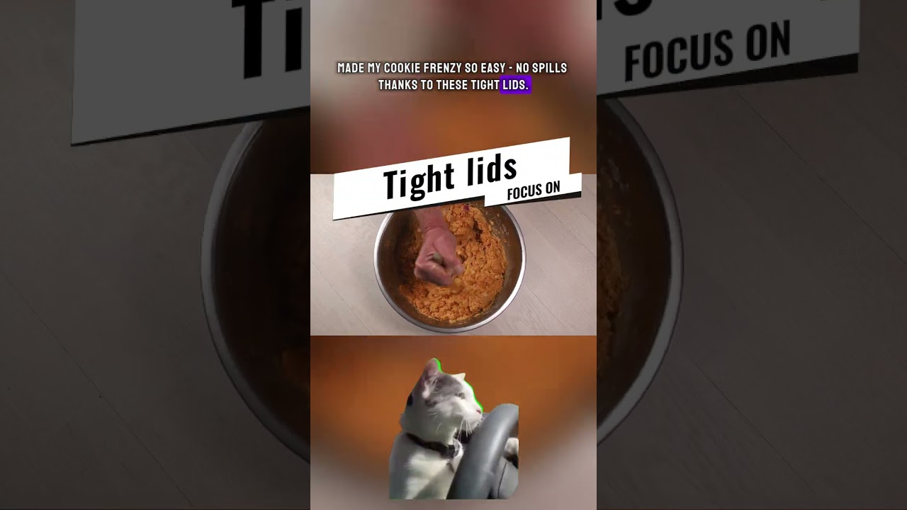 Mixing Bowls with Airtight Lids 