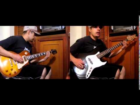 metallica---enter-sandman-(guitar-&-bass-cover)