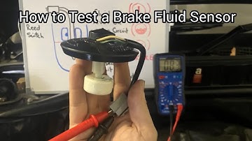 How to Test a Brake Fluid Level Sensor.