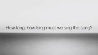 U2 - Sunday Bloody Sunday (Lyrics video)