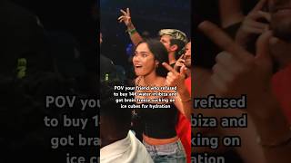 Backstage Girl In Ibiza Club