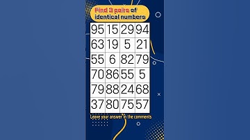 Find the duplicate numbers 456