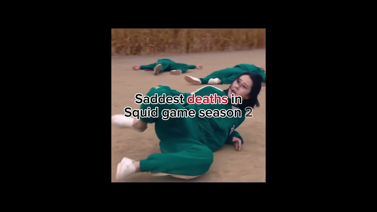 Saddest Death In Squid Game Season 2 Squidgame2