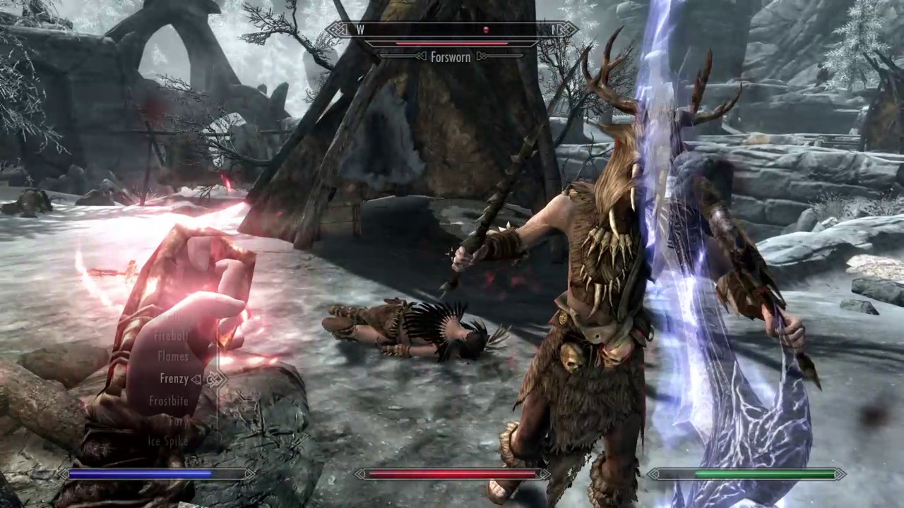 Gwendoline attacks Hag's End