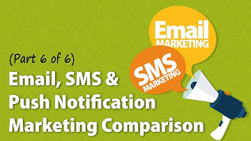 Email, SMS & Push Notification Marketing Comparison - Email and SMS Marketing By Nayan Bheda