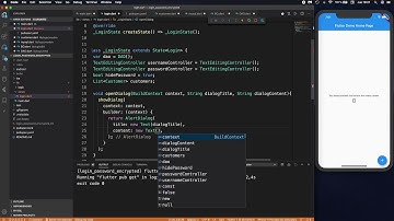Flutter complet login (Part 2, Frontend)