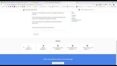 Insert Learning:  Install the Extension