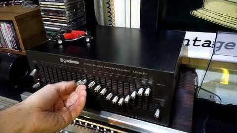 Equalizador Gradiente E-1