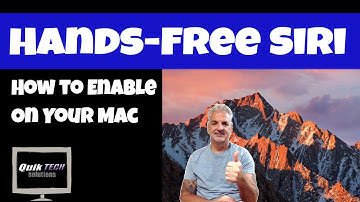 How To Enable Hands-Free Siri On Your Mac
