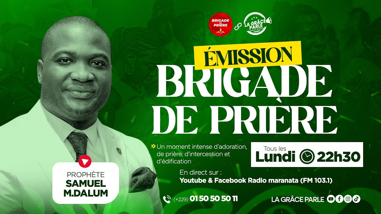 LA BRIGADE DE PRIÈRES : L'ATMOSPHÈRE DU SURNATUREL DE CE 02 03 2026 🔥🔥