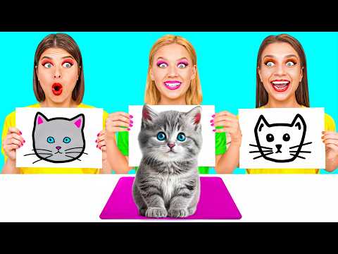 Кто Лучше Нарисует Предмет, Получит Его | Сумасшедший Челлендж от BooBoom Challenge