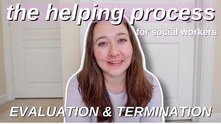 Social Work Helping Process  Evaluation & Termination (3 of 3)