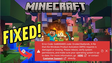 How to Fix Eroded Badlands Minecraft Error
