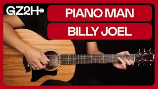 Piano Man Guitar Tutorial Billy Joel Guitar Lesson |Easy Chords + Strumming|