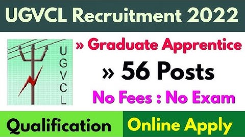 UGVCL Apprentice Bharti 2022 | Gujarat Govt Job Vacancy 2022