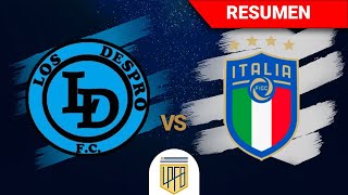 Los Desprolijos (2) - (0) Italia | Resumen