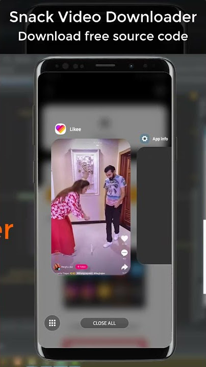 Snack video downloader app free source code #shorts