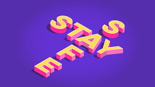 How To Create Isometric Text Effect In Adobe Illustrator  | Adobe illustrator Tutorial