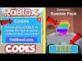 Codes For Free Robux 2018