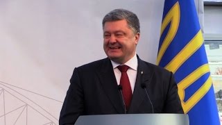 Poroshenko proud as new Chernobyl safety dome completed Poroshenko proud as new Chernobyl safety dome completed
