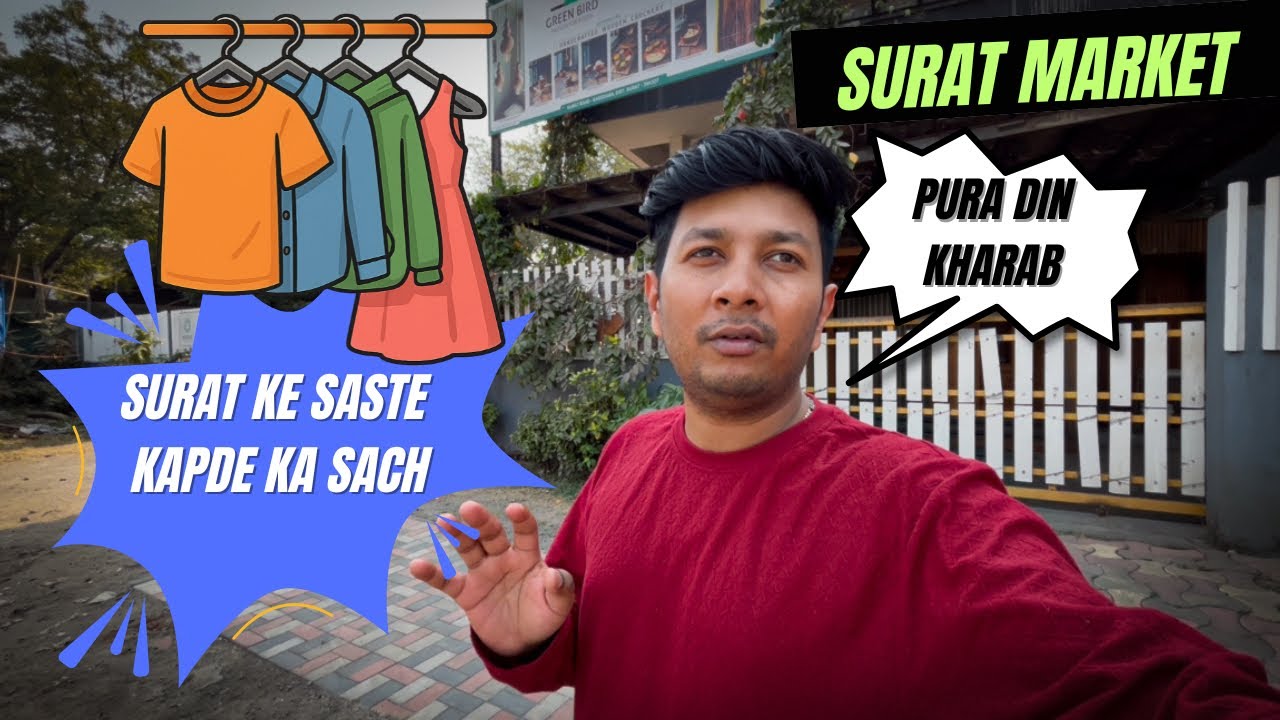 Surat Sunday Market Vlog Shopping Failures!