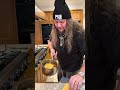 uncle J in back in the kitchen 😂