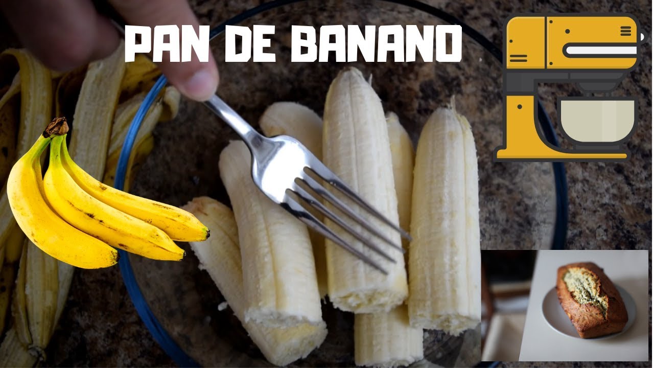 Como Hacer pan de Guineo, Banana estilo Honduras. - YouTube