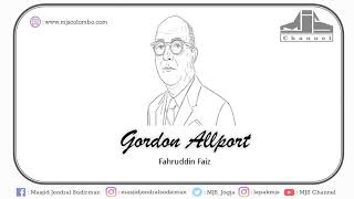 Ngaji Filsafat 214 : Gordon Allport - Kepribadian (Filsafat Manusia)