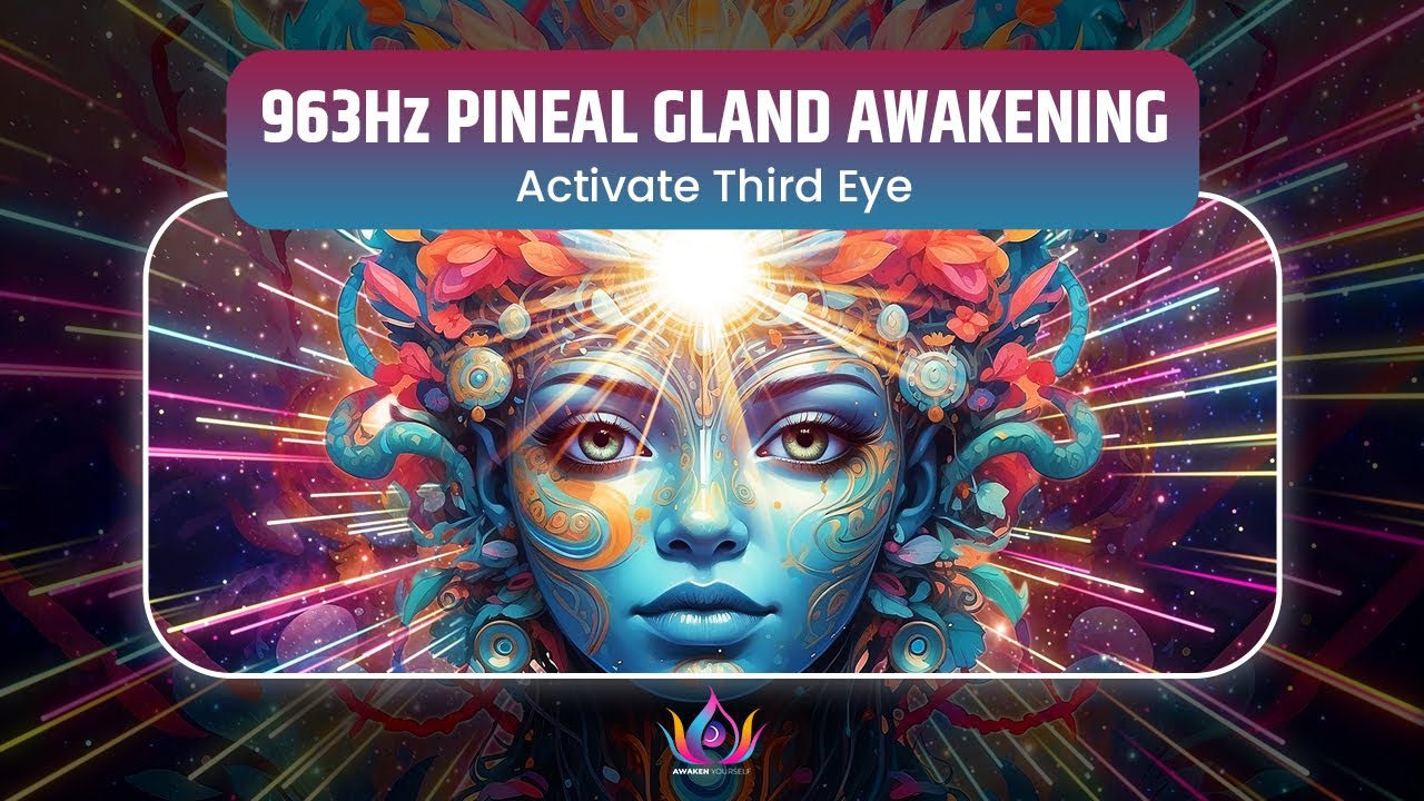 963Hz PINEAL GLAND AWAKENING | Activate Third Eye & Unlock Infinite ...