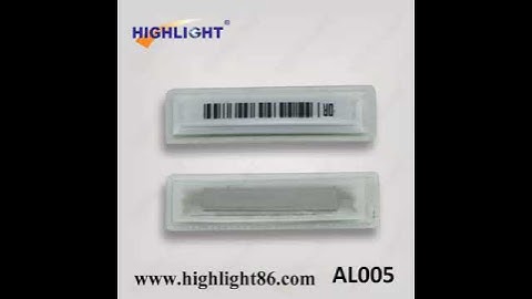 EAS AM sticker soft label for cosmetics anti theft