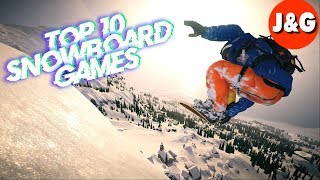 Top 10 snowboard games for PC and Console Best snowboard games - YouTube