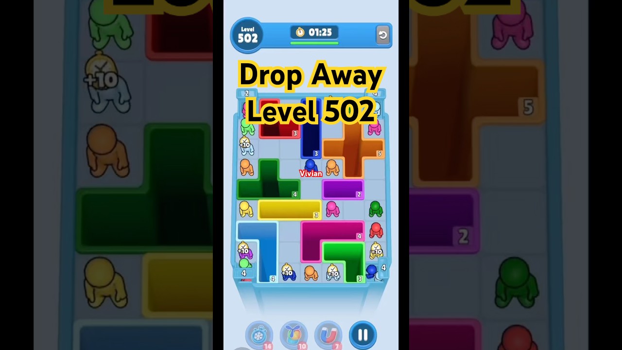 Drop Away Level 502 