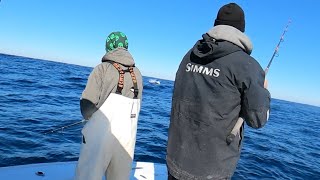 OBX Spinning Rod Bluefin Tuna - Unedited Footage