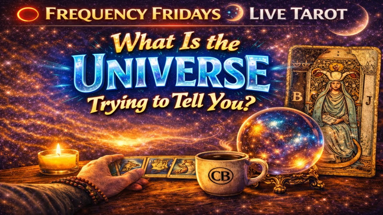 🔴 FREQUENCY FRIDAYS 🌌 LIVE TAROT 🔮 Hello? The Universe Is Trying to Reach You 🌀 #mrcosmic #livetarot thumbnail