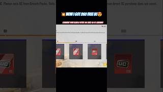 Wow Free Uc😍#shorts #bgmishorts #nobru #nobitadao #cutebabies #freeuc #ucfree #uctrick #frlegends