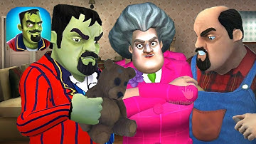 Scary Imposto‪r‬ VS Scary Stranger 3D New Update Full Game All Levels Gameplay Walkthrough