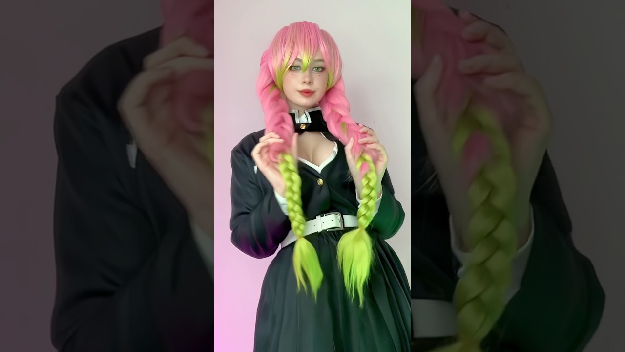 Bailando🌸#cosplay #mitsurikanroji #kimetsunoyaiba #demonslayer #dance #anime #tiktok #shorts