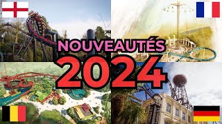 🇪🇺 Les NOUVEAUTÉS 2024 des PARCS en EUROPE !