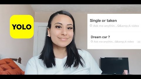 ANSWERING ANONYMOUS SNAPCHAT YOLO APP QUESTIONS
