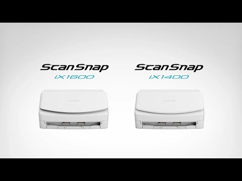 ScanSnap iX1600/iX1400 機能紹介編 - YouTube