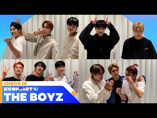 KCON:TACT 4 U] THE BOYZ(더보이즈)｜CHECK IN - YouTube
