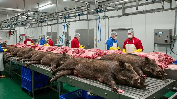 How Texas Turns Wild Boars Into Food – Factory Process Revealed
