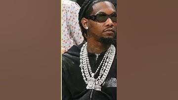 Offset and Quavo refused to sit by each other at the Hawks Game #quavo #offset #atlantahawks