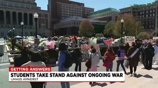 UMass students speak out after pro-Palestinian protests at universities across the country
